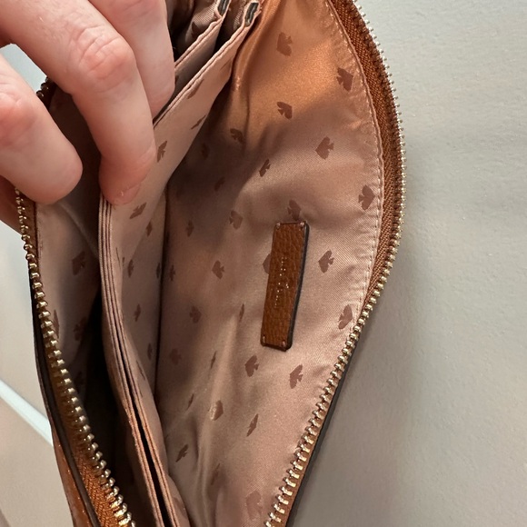 Kate Spade Brown Leather Crossbody Bag & Matching Wallet - Picture 7 of 14